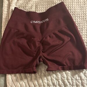 Gymreapers Women's Maroon Bike Shorts